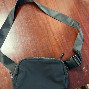 Black never used crossbody bag